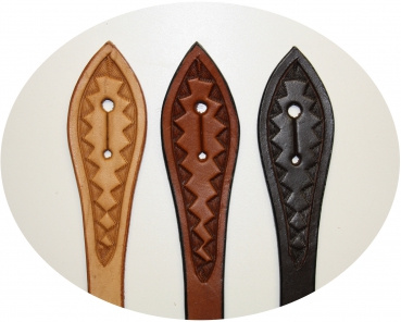 Sporenriemen - US Leder - verschiedene Farben - F-548