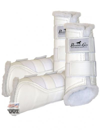 Komplet ochraniaczy PROFESSIONAL´S CHOICE Leather Protection / białe