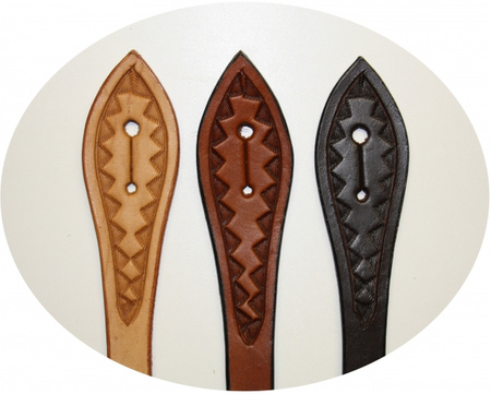 Sporenriemen - US Leder - verschiedene Farben - F-548