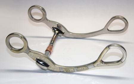 "KS" SS B. Allen Shank Bit – Copper Roller – Show  - 5 '' od. 5,5 '' (25114)