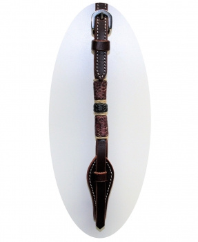 "EE Tack" Kopfstück - SHOW - Fut. Stirnband - AG-102