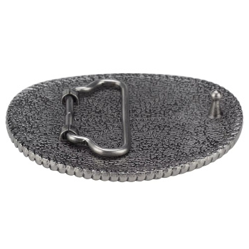 AE Belt Buckle - Oval - Barbwire