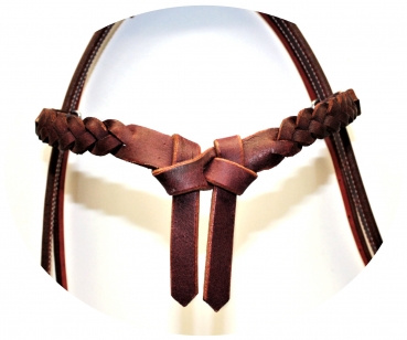 EE Tack Kopfstück - SHOW - Fut. Stirnband - AK-508