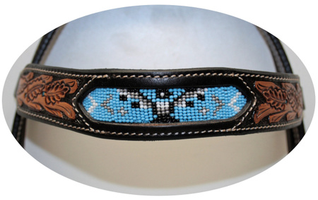 "EE Tack" Kopfstück - Stirnband - Show - S-2025