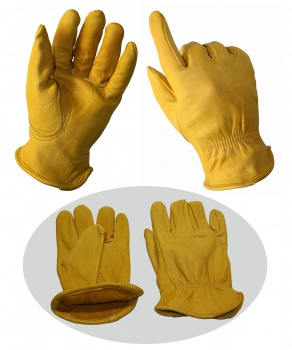 Leder Arbeitshandschuhe - ungefüttert – 1510G - A-Grade Cowhide