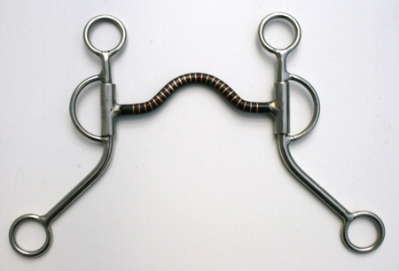 SS/BS Medium Port Bit - SS Shanks - BS Mundstück - Copper Inlay