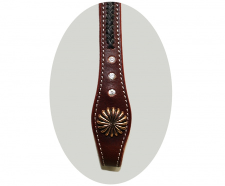 EE Tack Kopfstück - SHOW - Fut. Stirnband - AJ-104