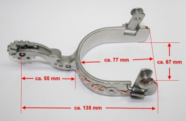 "JG" Collection Lady Show Spur - 257377