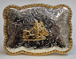 ILC Belt Buckle - Cowboy Rectangle - 70697-11