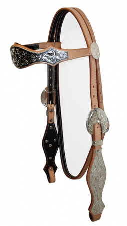 SN Tack Kopfstück - Stirnband - Show - HS027