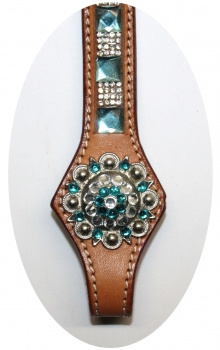 "SN Tack" Kopfstück - Fut. Stirnband - Show - HS207