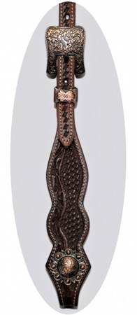 "SN Tack" Kopfstück - Doppeleinohr - Show - HS168