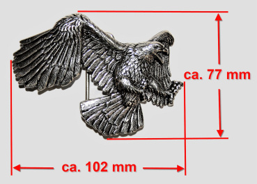 ILC Belt Buckle - Fighting Eagle - 1770-53
