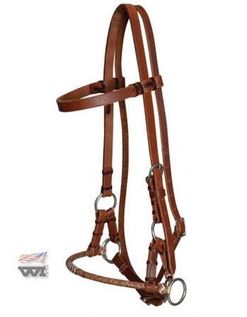 Sidepull WI rawhide nose