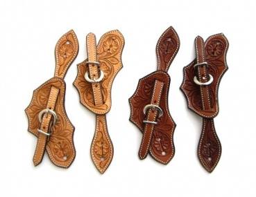 Sporenriemen - US Leder - Hell oder MITTEL - AD-145