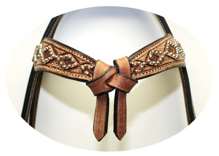 "EE Tack" Kopfstück - SHOW - Fut. Stirnband - AJ-128