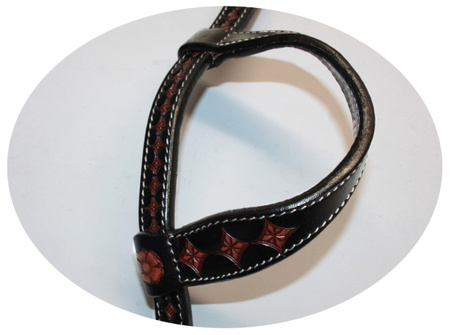 EE Tack Show Kopfstück - Einohr - N-669