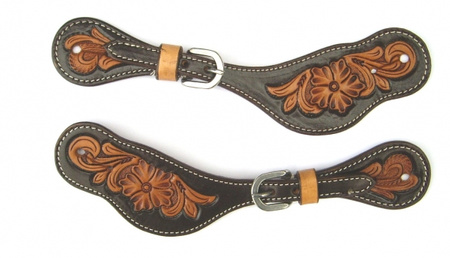 "EE Tack" Sporenriemen - US Leder - L-142