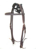 "EE Tack" Kopfstück - Latigo Stitched - Stirnband