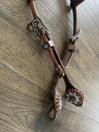 bridle show gvr croc na 2 uszy