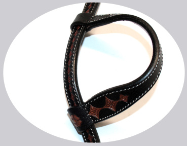 EE Tack Show Kopfstück - Einohr - N-670