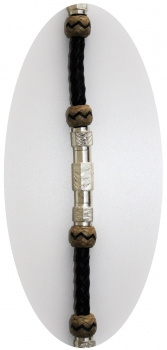 Romal Reins - mit Silber - DUNKEL - Extra Heavy