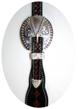 "EE Tack" Show Kopfstück - Einohr - N-669