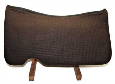 saddle pad liner wool mix ee tack / brown