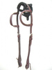 EE Tack Kopfstück - Latigo Stitched - Doppeleinohr