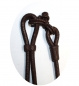 "CE" Romal Reins - Dark Brown Soft Leather