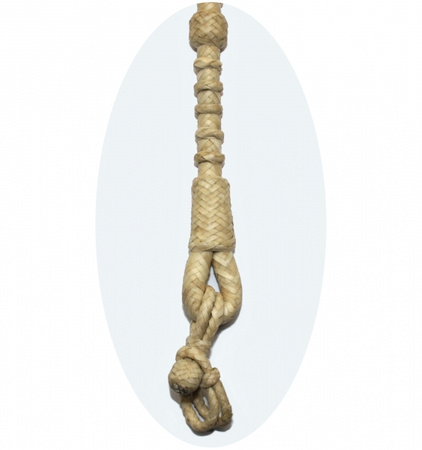 "CE" Romal Reins - Rawhide - Natur