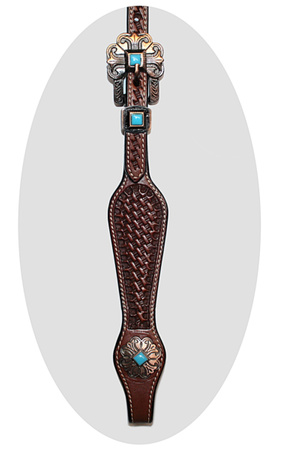 "EE Tack" Show Kopfstück - Fut. Stirnband - N-1079