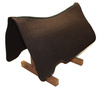saddle pad liner wool mix ee tack / brown