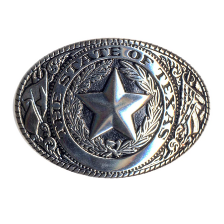 "ILC" Belt Buckle - Texas Star Trophy Buckle - 1749-02
