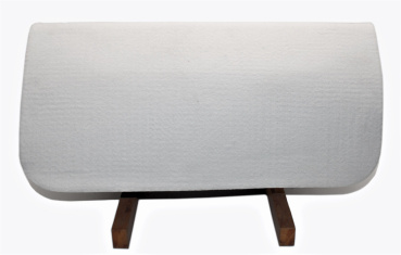 saddle pad liner ee tack filcowy / white