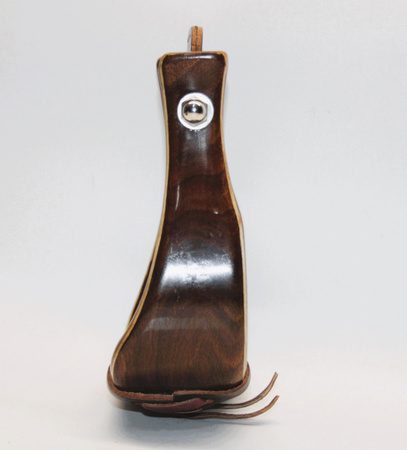 Premium Holzsteigbügel - Angled / Offset - JKST58-3