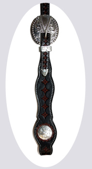 EE Tack Show Kopfstück - Einohr - N-669