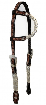 "EE Tack" Kopfstück - Einohr - Show - S-2058