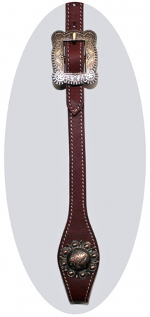 "SN Tack" Kopfstück - V-Stirnband - Show - HS180