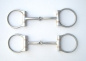 "HYX" SS Brushed D-Ring Snaffle – 5´´ oder 5,5´´ - 2557121M