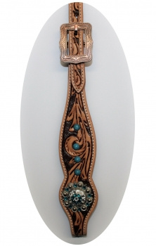 SN Tack Kopfstück - Stirnband - Show - HS034