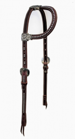 "EE Tack" Kopfstück Einohr - Show - LATIGO - WX-2068