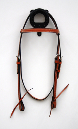 "EE Tack" Eco Kopfstück - MITTELBRAUN - Stirnband