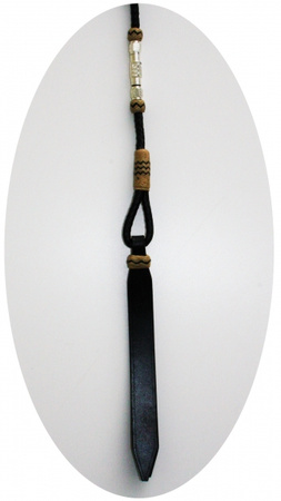 Romal Reins - mit Silber - DUNKEL - Extra Heavy