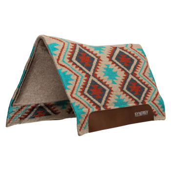 Saddle pad WEAVER Synergy® Flex Contour Performance / turkusowy