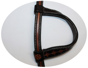 EE Tack Show Kopfstück - Einohr - N-667