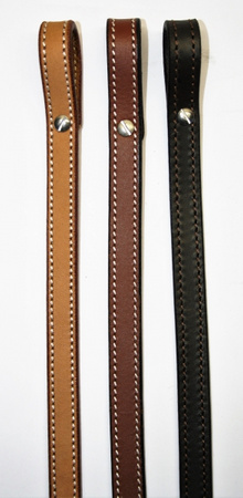 EE Tack - Zügel - EE Leather - 5/8 x 7′ - komplett genäht - 3 Farben