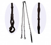 "CE" Romal Reins - Dark Brown Soft Leather