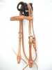 "EE Tack" Harness Kopfstück - Herman Oak Leather - Stirnband