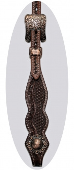 SN Tack Kopfstück - Doppeleinohr - Show - HS168